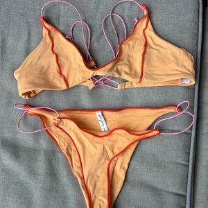 Urban Outfitters Orange Bikini